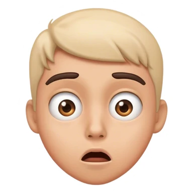 surprised and confused a mix of 🤨😟 sticker