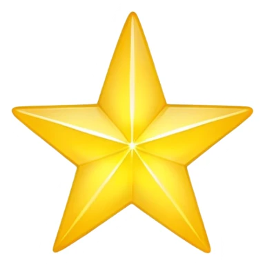 bright shining star sticker