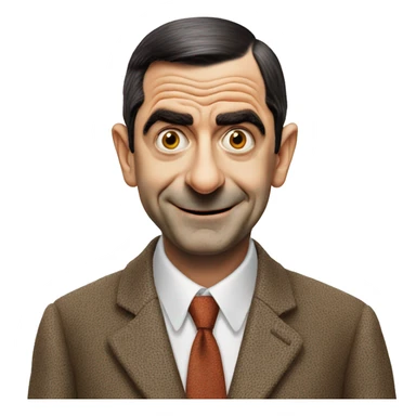 Mister bean sticker