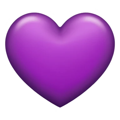 Dark violet like pink heart  sticker
