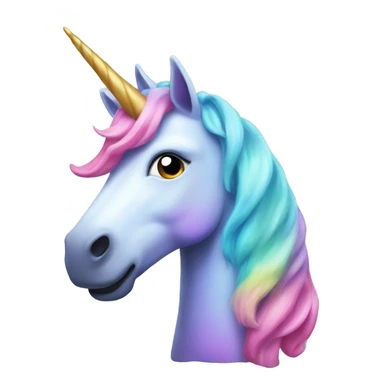 colorful unicorn   sticker