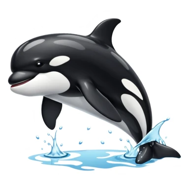 Orca con zapatos  sticker