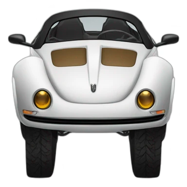  black Buggati sticker