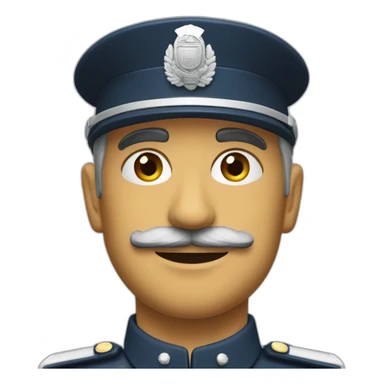 Gendarme sticker