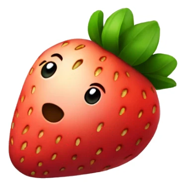 Generate strawberry potato  sticker