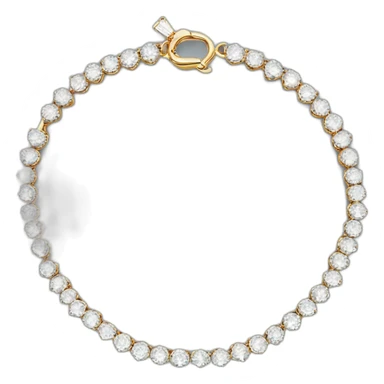 Diamond bracelet sticker