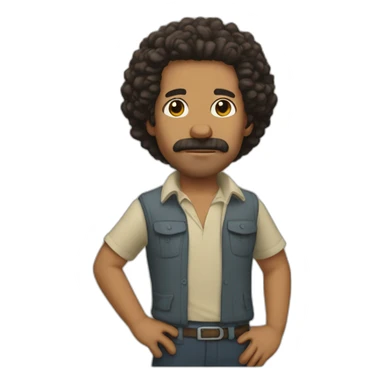 Kip dynamite sticker