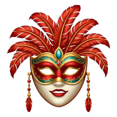 Theatre Performance Mask sticker