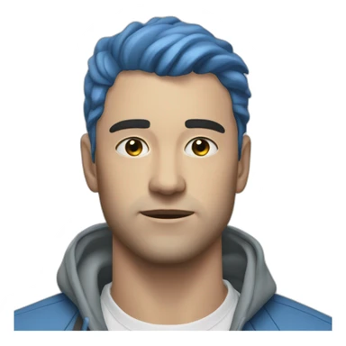 Mag blue aggs sticker