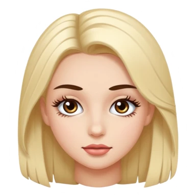 Lash extension girl  sticker