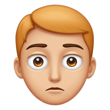 Twitching eye ￼ sticker