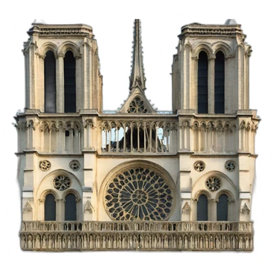 Cathédrale notre dame  sticker