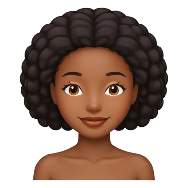 black girl relaxing sticker