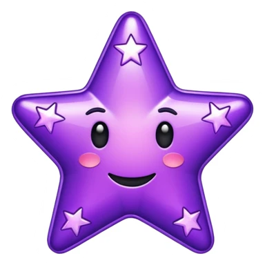 The word "BANGER" with purple stars sticker