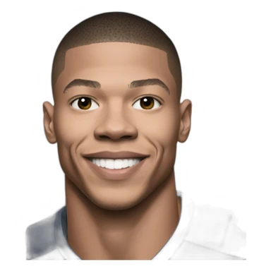 Mbappé avec la ligue des champions sticker