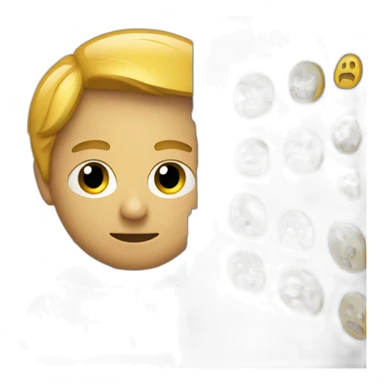 un hacker qui fais chut sticker