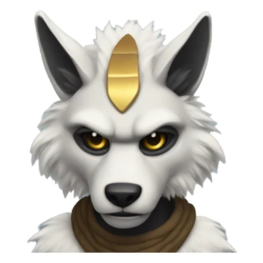 furry protogen sticker