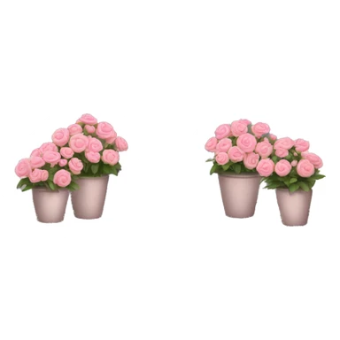 pink flower boutique sticker