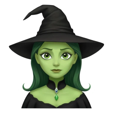 wicked elphaba sticker