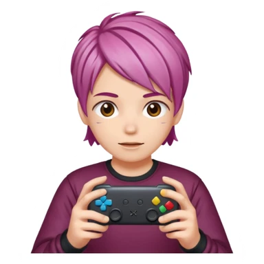 radicchio animato gamer  sticker