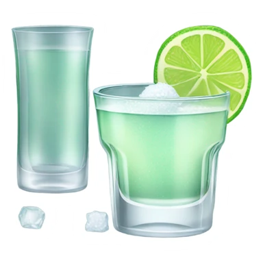 Tequila shot sticker