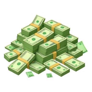 The phrase Money Doesn't Grow On Trees sticker