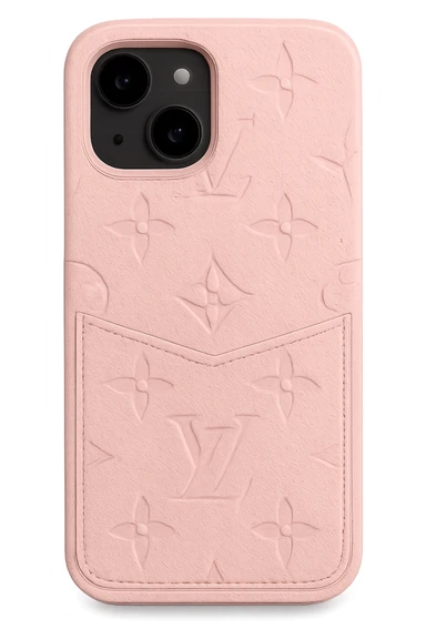 pink designer phone case sticker