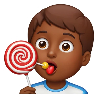Tongue Licking lollipop sticker
