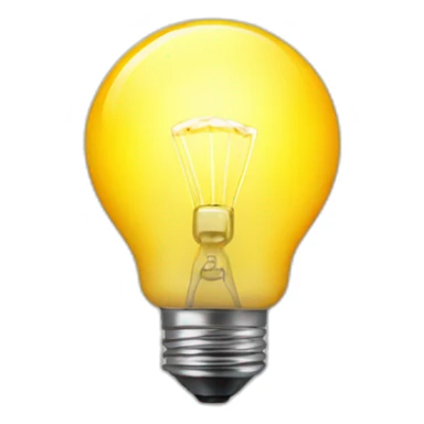 lightbulb idea sticker