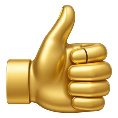 thumbs up emoji, positive and bold sticker