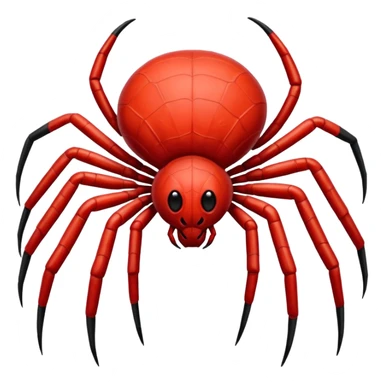 Bio-meat in the form of a spider sticker