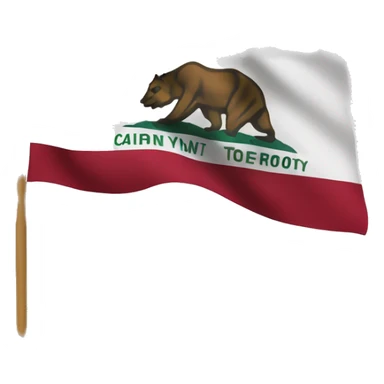 california flag sticker