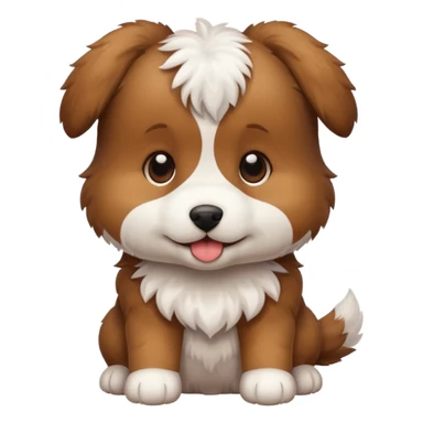 a puppy sticker