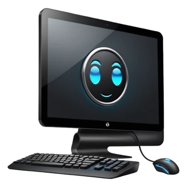 chiếc PC gaming  sticker