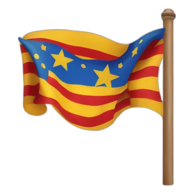 Bandera catalana sticker