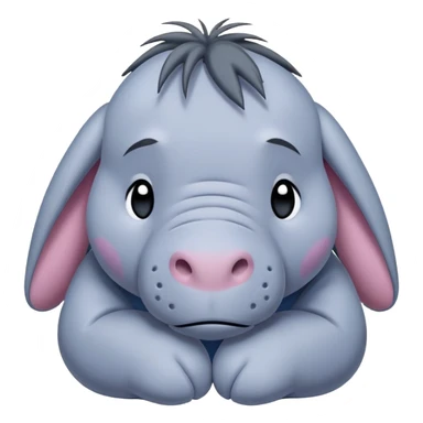 sad eeyore sticker