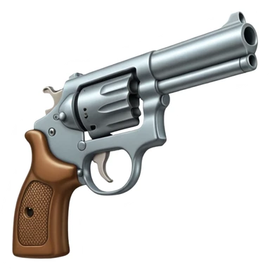 Mouth open with gun on it sticker