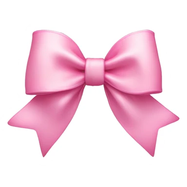Pastell pink asthetic clean Christmas bow sticker
