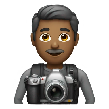 man with camera and gimbal sticker