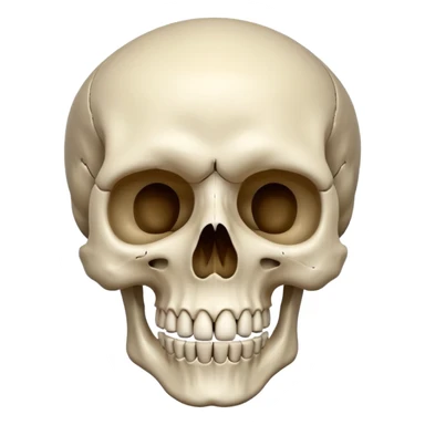 Skull with 🖕✌️ sticker