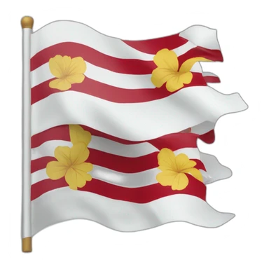 drapeau de la région Bretagne sticker