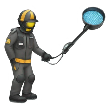 metal detector sticker