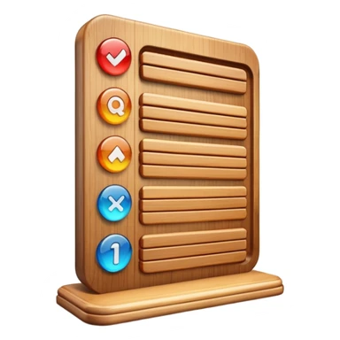 I want to generate a 3d image of a leaderboard sticker