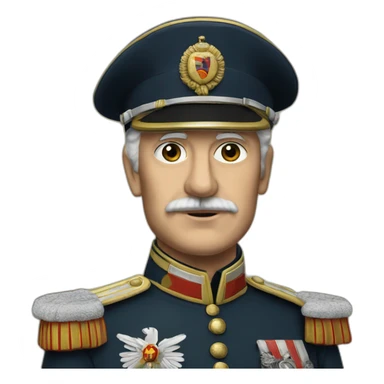 General des armées allemandes sticker