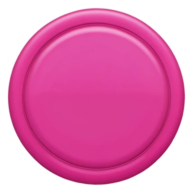hot pink circle sticker