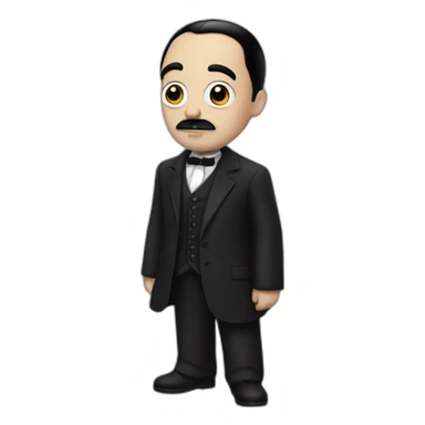 Mercredi addams sticker