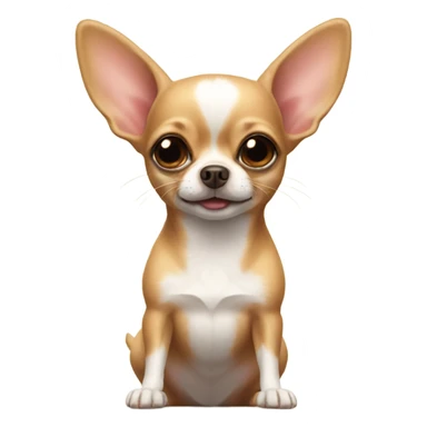Chihuahua bunny sticker