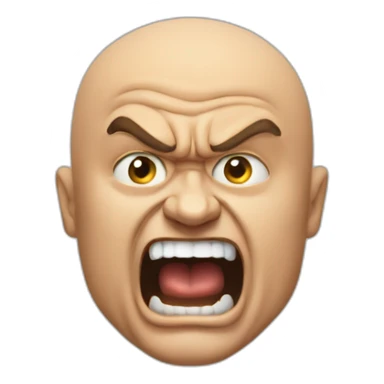 Prigozhin angry screaming sticker