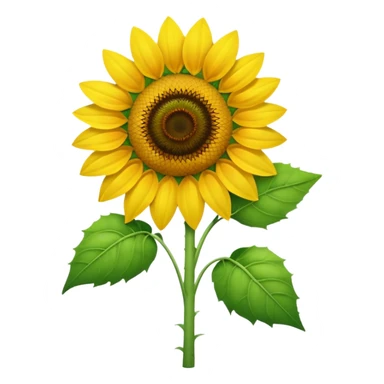 Sunflower sticker