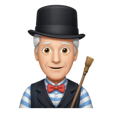 Dick Van Dyke from Mary Poppin movie  for discord  sticker